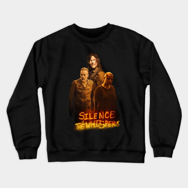 Silence The Whispers Crewneck Sweatshirt by Gallifrey1995